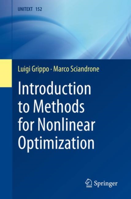 Introduction to Methods for Nonlinear Optimization, Paperback / softback Book