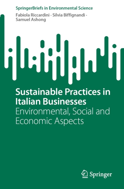 Sustainable Practices in Italian Businesses : Environmental, Social and Economic Aspects, EPUB eBook