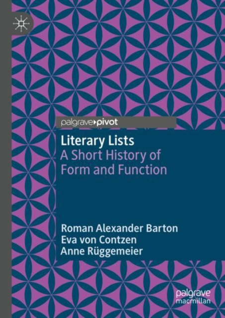 Literary Lists : A Short History of Form and Function, EPUB eBook