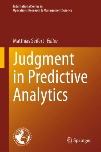 Judgment in Predictive Analytics, EPUB eBook