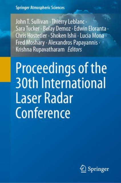 Proceedings of the 30th International Laser Radar Conference, Hardback Book