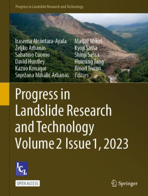 Progress in Landslide Research and Technology, Volume 2 Issue 1, 2023, Hardback Book