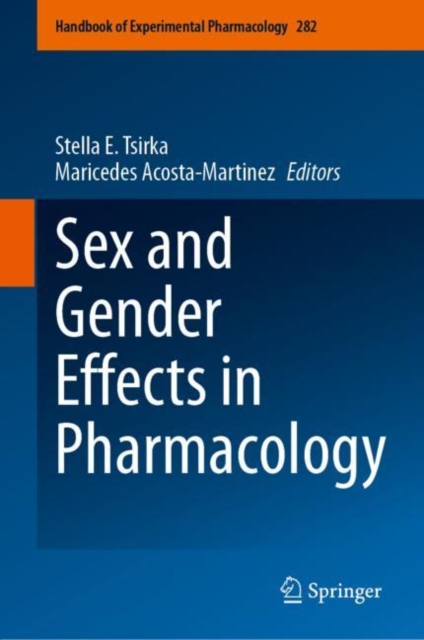 Sex and Gender Effects in Pharmacology, Hardback Book