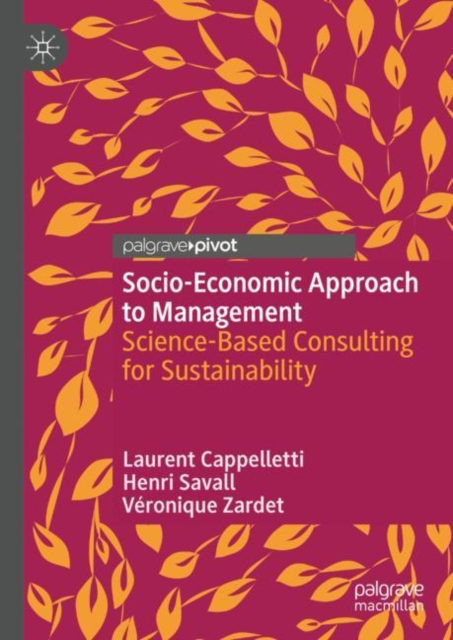 Socio-Economic Approach to Management : Science-Based Consulting for Sustainability, Hardback Book