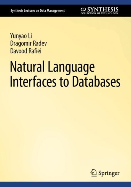 Natural Language Interfaces to Databases, Hardback Book