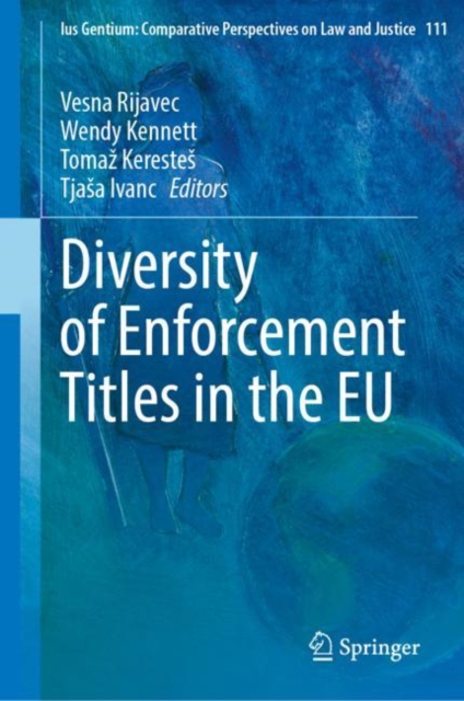 Diversity of Enforcement Titles in the EU, Hardback Book