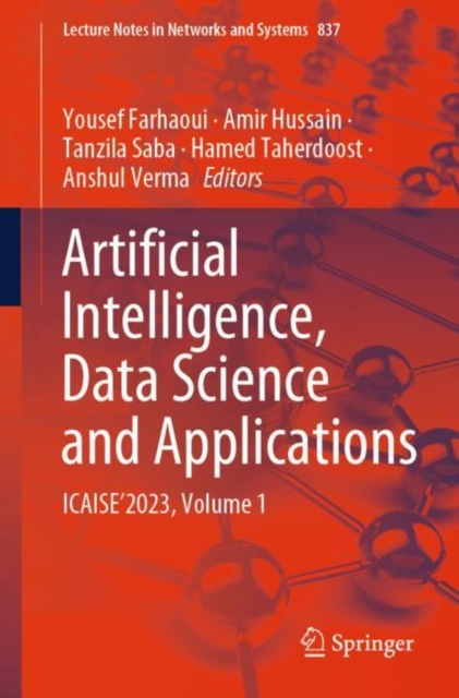 Artificial Intelligence, Data Science and Applications : ICAISE’2023, Volume 1, Paperback / softback Book