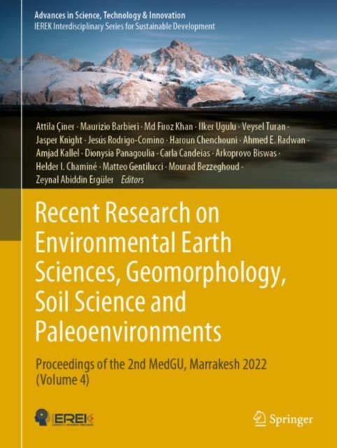 Recent Research on Environmental Earth Sciences, Geomorphology, Soil Science and Paleoenvironments : Proceedings of the 2nd MedGU, Marrakesh 2022 (Volume 4), EPUB eBook