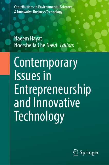 Contemporary Issues in Entrepreneurship and Innovative Technology, EPUB eBook