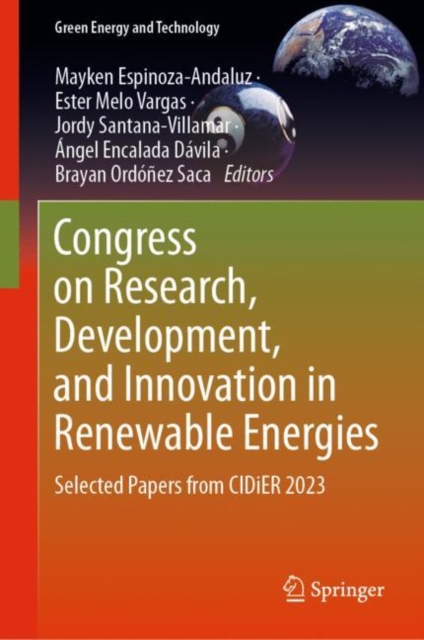 Congress on Research, Development, and Innovation in Renewable Energies : Selected Papers from CIDiER 2023, EPUB eBook