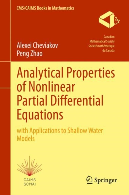 Analytical Properties of Nonlinear Partial Differential Equations : with Applications to Shallow Water Models, EPUB eBook