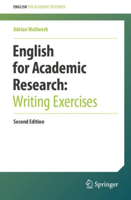 English for Academic Research:  Writing Exercises, Paperback / softback Book