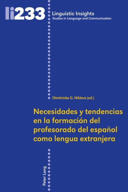 Necesidades y tendencias en la formacion del profesorado de espanol como lengua extranjera, EPUB eBook