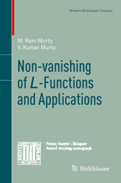 Non-vanishing of L-Functions and Applications, PDF eBook