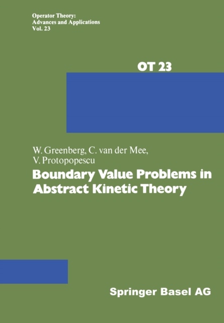 Boundary Value Problems in Abstract Kinetic Theory, PDF eBook