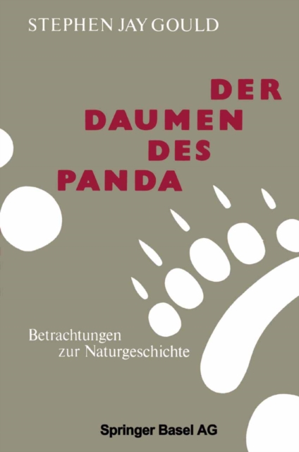 Der Daumen des Panda : Betrachtungen zur Naturgeschichte, PDF eBook