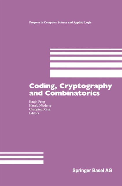 Coding, Cryptography and Combinatorics, PDF eBook