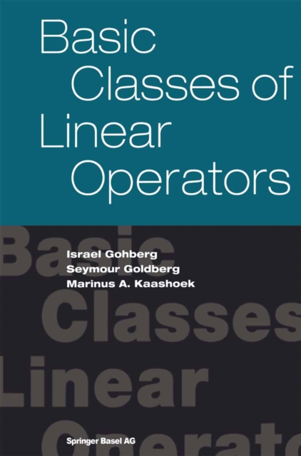 Basic Classes of Linear Operators, PDF eBook