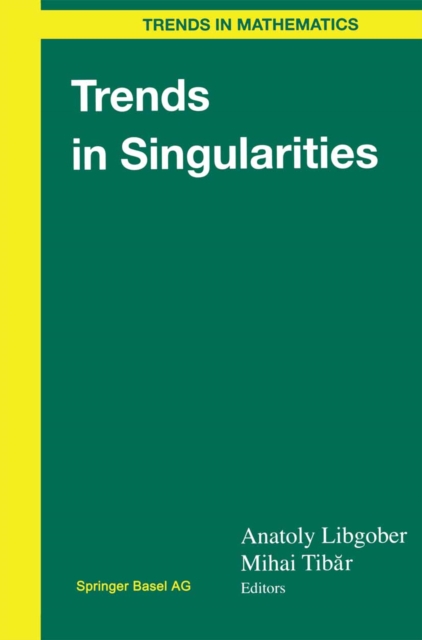 Trends in Singularities, PDF eBook