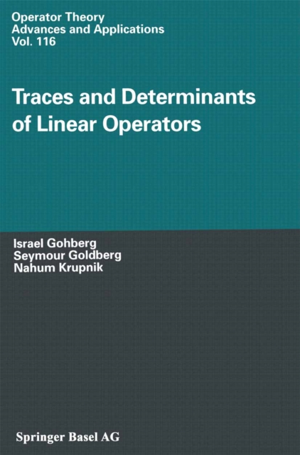 Traces and Determinants of Linear Operators, PDF eBook