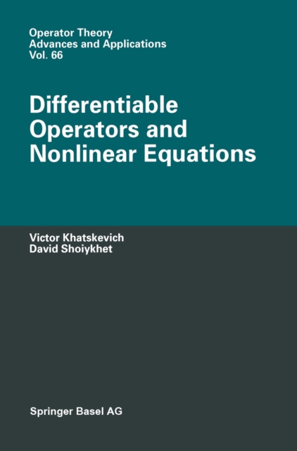 Differentiable Operators and Nonlinear Equations, PDF eBook