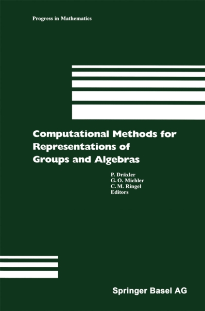 Computational Methods for Representations of Groups and Algebras : Euroconference in Essen (Germany), April 1-5, 1977, PDF eBook