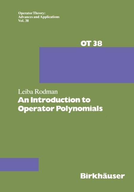 An Introduction to Operator Polynomials, PDF eBook