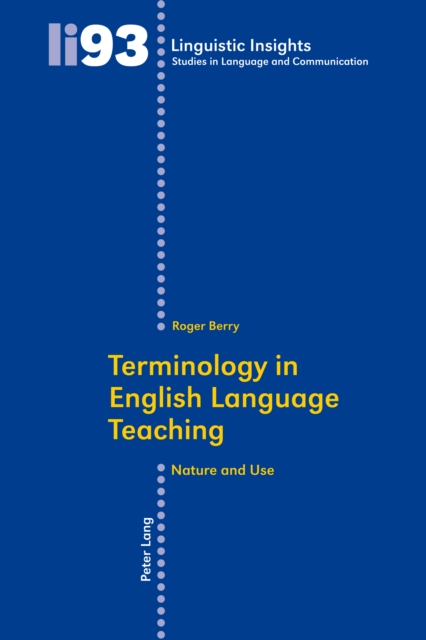 Terminology in English Language Teaching : Nature and Use, PDF eBook