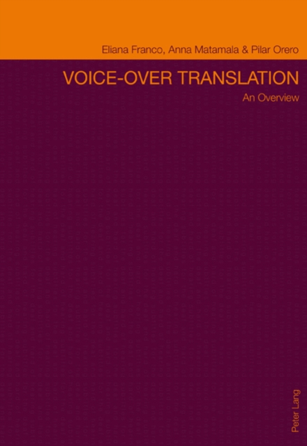 Voice-over Translation : An Overview, PDF eBook