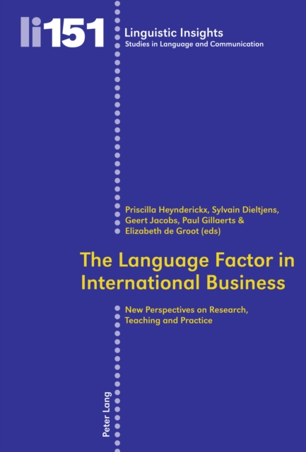 The Language Factor in International Business : New Perspectives on Research, Teaching and Practice, PDF eBook