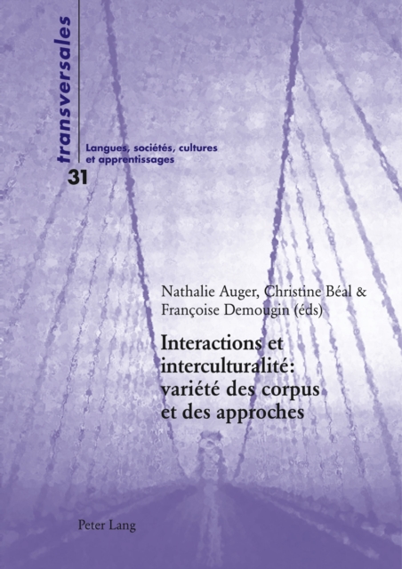 Interactions et interculturalite : variete des corpus et des approches, PDF eBook