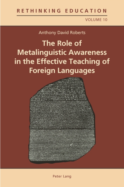 The Role of Metalinguistic Awareness in the Effective Teaching of Foreign Languages, PDF eBook