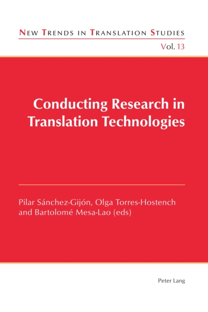 Conducting Research in Translation Technologies, PDF eBook