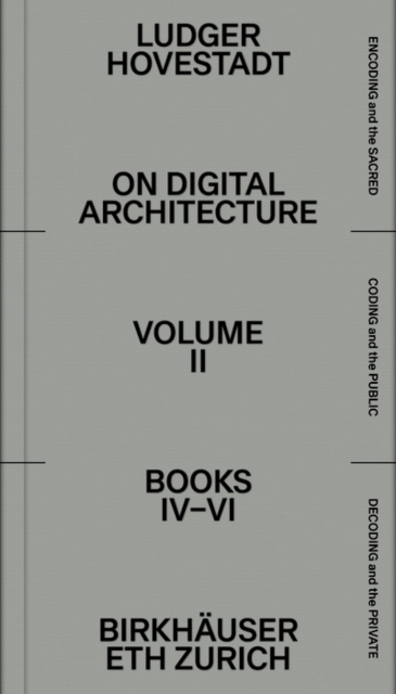On Digital Architecture in Ten Books : Vol. 2: Books IV-VI., Hardback Book