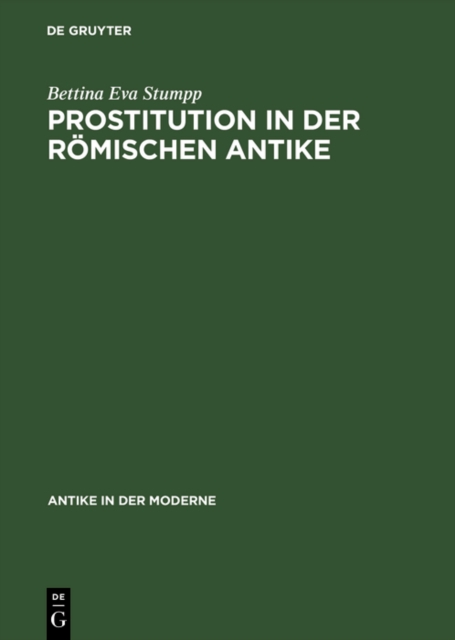 Prostitution in der romischen Antike, PDF eBook