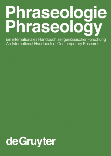 Phraseologie, PDF eBook