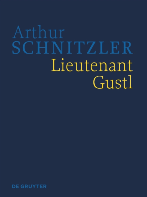 Lieutenant Gustl : Historisch-kritische Ausgabe, PDF eBook