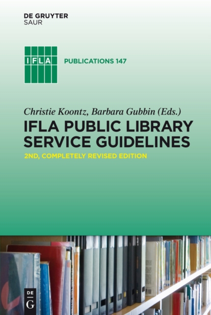 IFLA Public Library Service Guidelines, PDF eBook