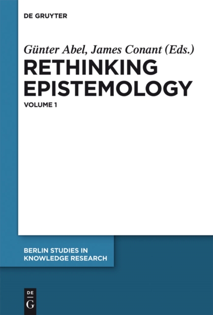 Rethinking Epistemology : Volume 1, PDF eBook