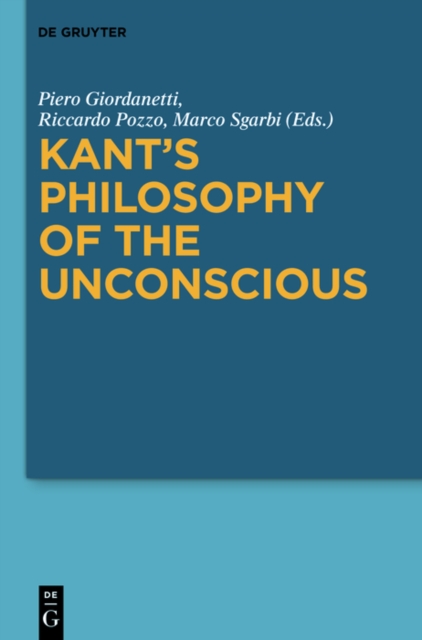 Kant's Philosophy of the Unconscious, PDF eBook