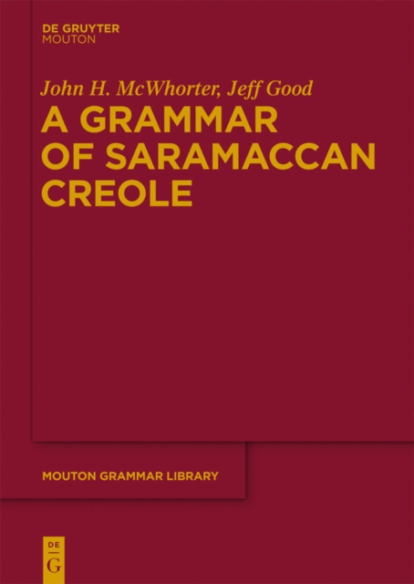 A Grammar of Saramaccan Creole, PDF eBook
