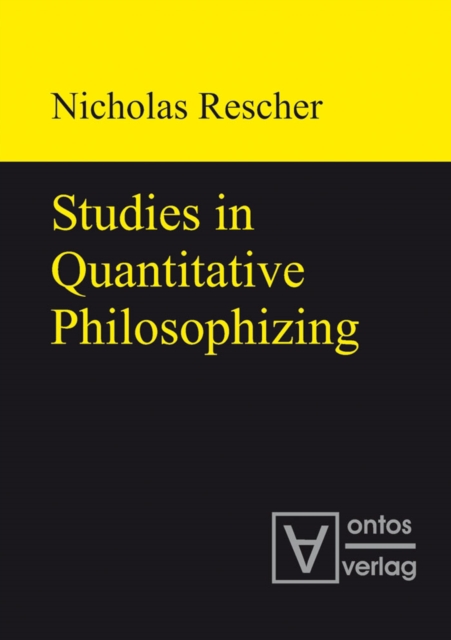 Studies in Quantitative Philosophizing, PDF eBook