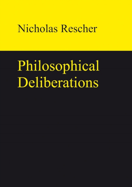 Philosophical Deliberations, PDF eBook