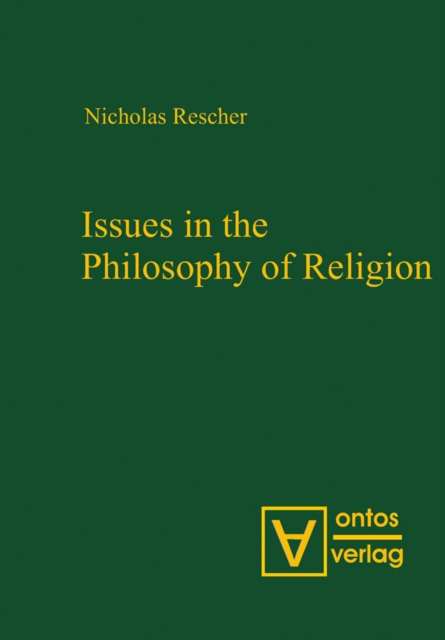 Issues in the Philosophy of Religion, PDF eBook