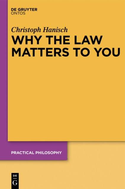 Why the Law Matters to You : Citizenship, Agency, and Public Identity, PDF eBook