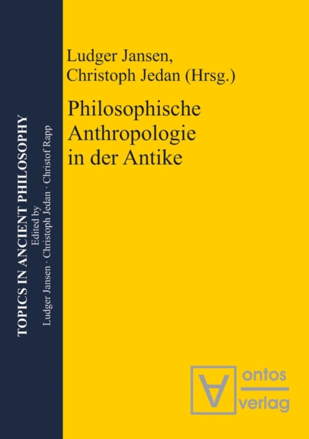 Philosophische Anthropologie in der Antike, PDF eBook
