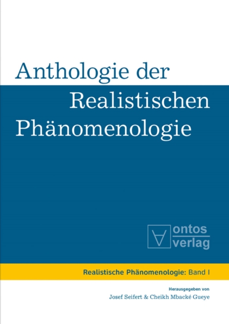 Anthologie der realistischen Phanomenologie, PDF eBook