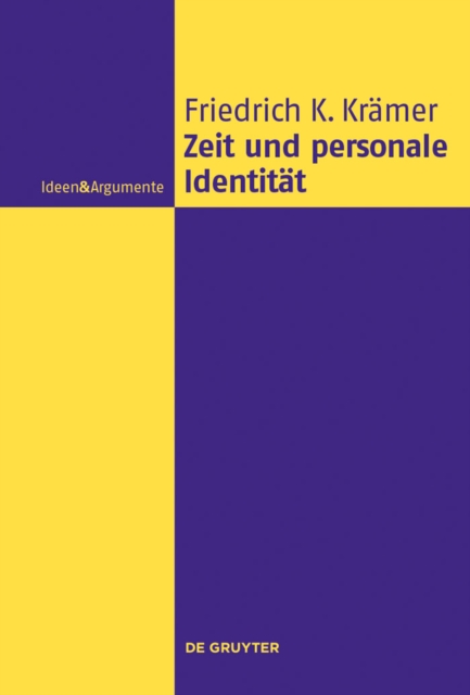Zeit und personale Identitat, PDF eBook