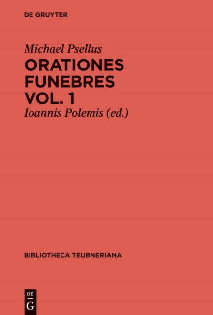Orationes funebres : Volumen 1, PDF eBook