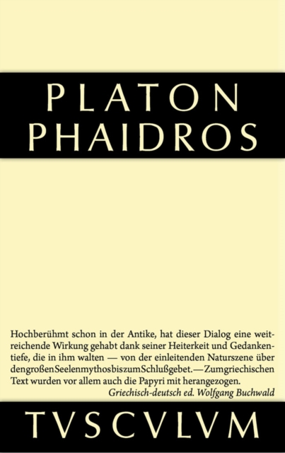 Phaidros : Griechisch - deutsch, PDF eBook
